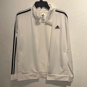 White adidas jacket
